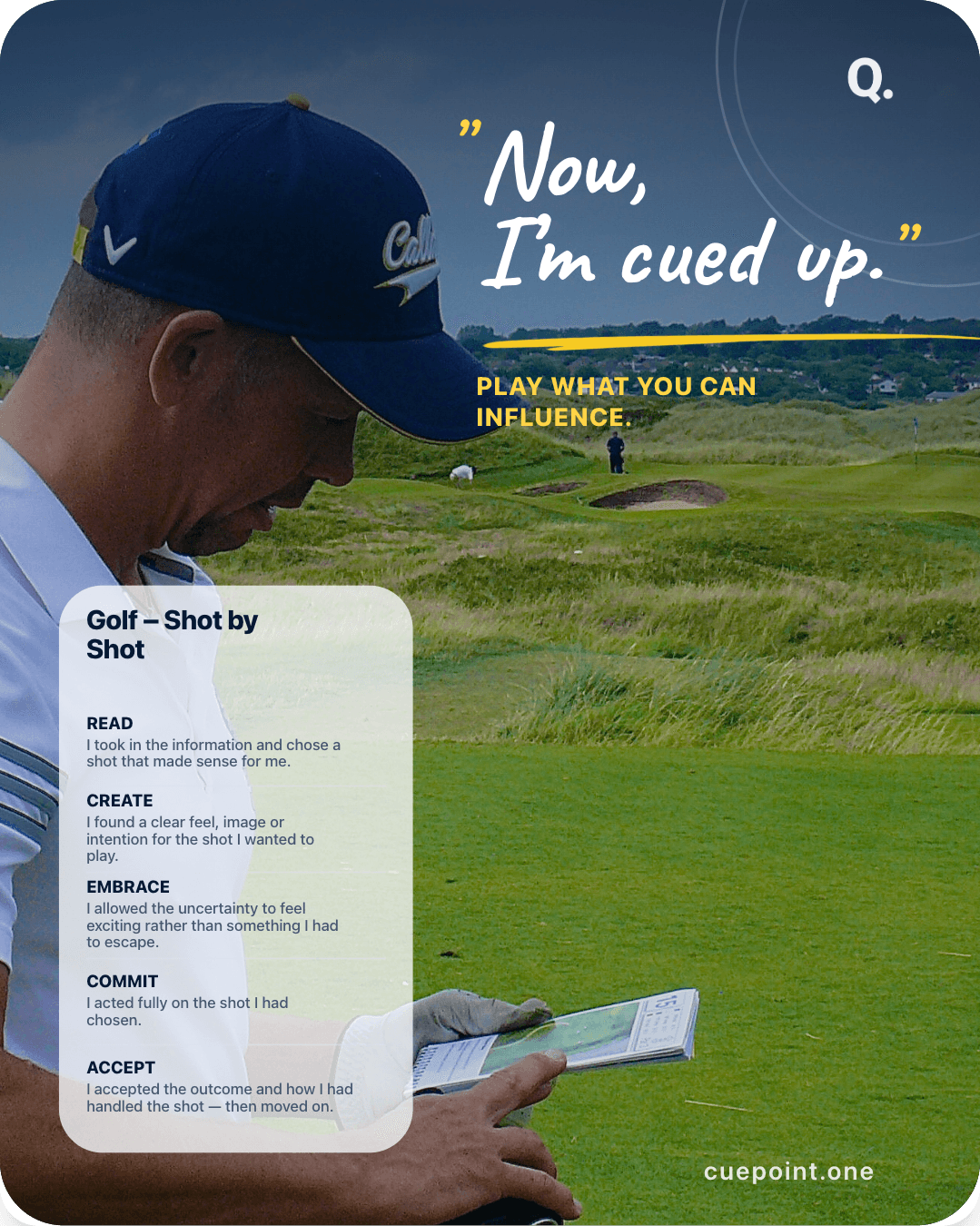 CuePoint Cued Up card